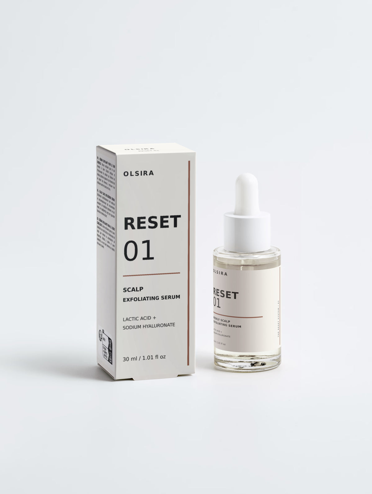 OLSIRA RESET 01 scalp exfoliating serum